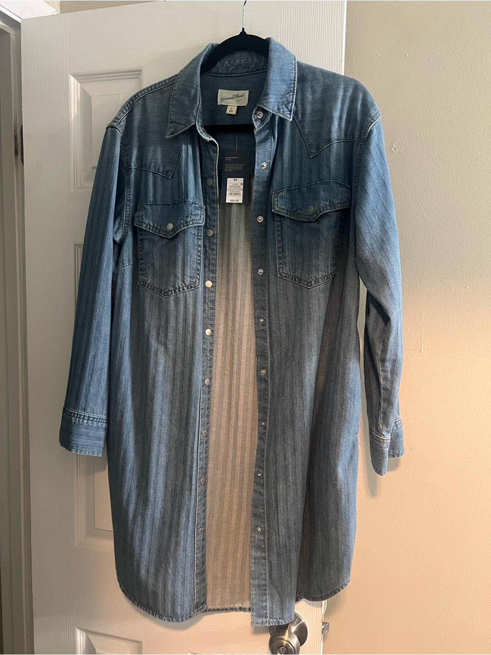 Universal Thread Blue Denim Dress